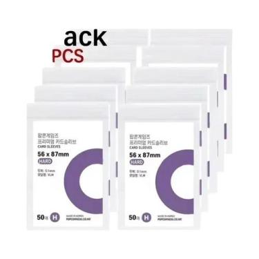 Imagem de Protetores Transparentes HD Para Cartas De Ídolos Kpop, Impermeáveis, 