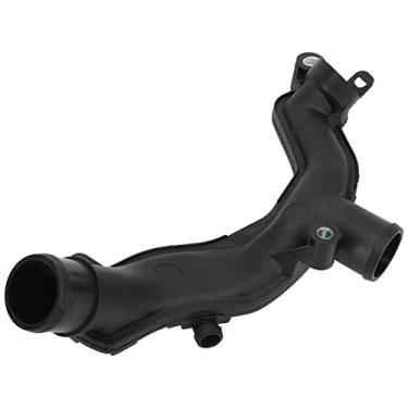 Imagem de Mangueira do refrigerante do radiador, mangueira do termostato Tubo de saída de água do refrigerante LR092992 Substituição da mangueira crossover superior do termostato para Land Range Rover LR4 3.0L