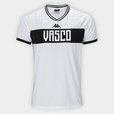 Imagem de Camisa Vasco Kappa Supporter New Masculina-Masculino