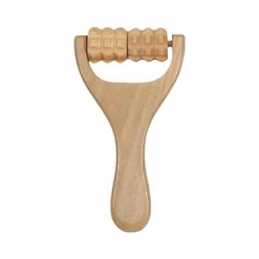 Imagem de Ferramentas De Massagem De Terapia Com Madeira Anti Celulite Drenagem 