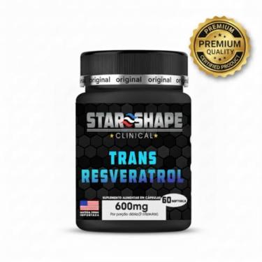 Imagem de Trans Resveratrol 600mg - 60cápsulas STAR SHAPE