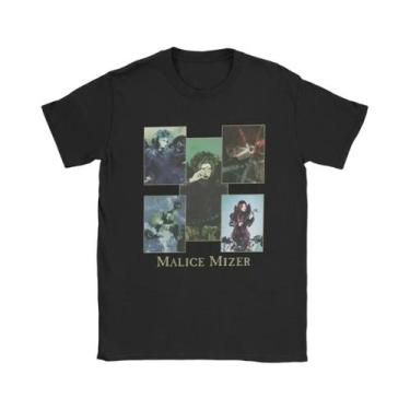 Imagem de Camisetas Vintage De Músico De Rock Malice Mizer Band Singer, Gola Red