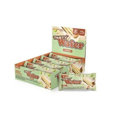Imagem de Tasty Wafer Pistache 50G CX12 - GRANDE