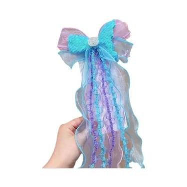 Imagem de Acessório Infantil: Tiara De Sereia Para Meninas, Grampo De Cabelo Com