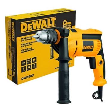 Imagem de Furadeira De Impacto 1/2 Modelo Dwd502 710w Dewalt Amarelo/p
