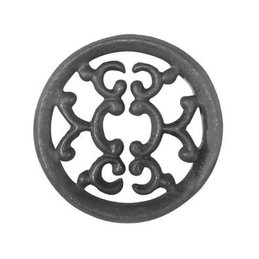 Imagem de Rosácea Decoração Ferro Fundido Imperial Grade Portão