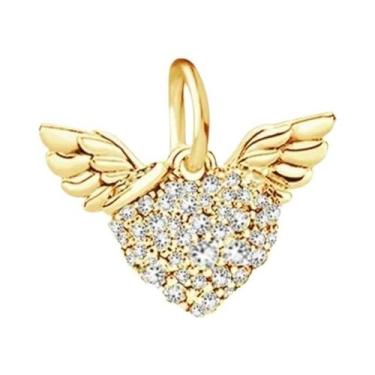 Imagem de Pulseira Feminina De Prata 925 Banhada a Ouro Com Berloques De Coelho,