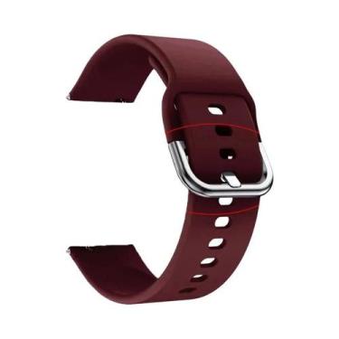 Imagem de Pulseira De Silicone Respirável Para Smartwatch Amazfit Active 2, Aces