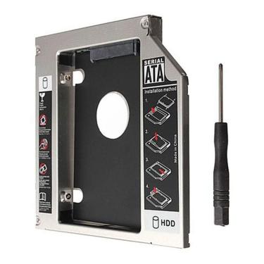 Imagem de Gaveta Interna Hd Ssd Caddy Adaptador 2.5 Slim Sata Second