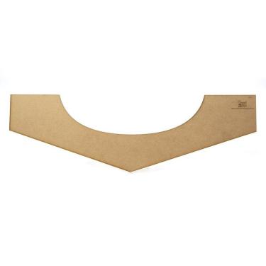 Imagem de Régua Para Barrado Mdf Bico Simples