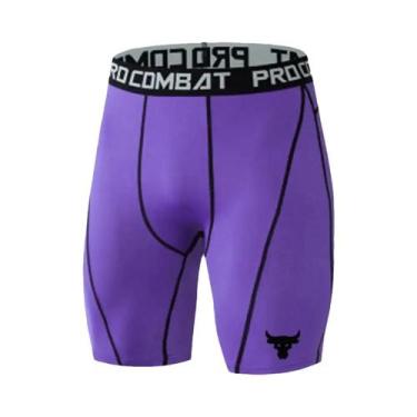 Imagem de Shorts Masculinos Respiráveis Dry Fit Para Corrida, Treino De Academia