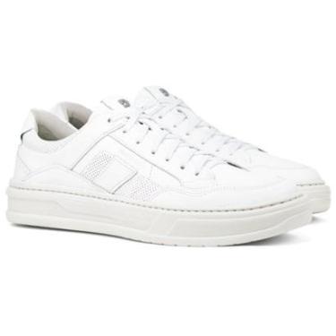 Imagem de Tênis Masculino Democrata Casual Denim Wide Couro Camurça Confortável 240801 Cor:;Tamanho:44-Masculino