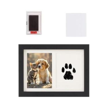 Imagem de Kit De Impressão De Patas De Animais De Estimação Sem Tinta Para Cães 