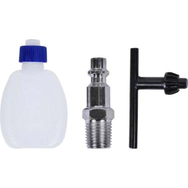 Imagem de Furadeira Reversível Pneumática 3/8'' 2,4pcm 1/4'' Npt Angular Worker