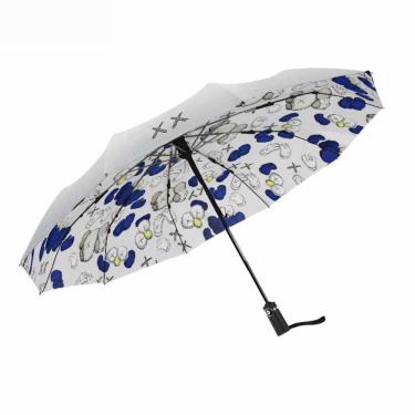 Imagem de Guarda-chuva Kawss Anime Windproof portátil dobrável de 98 cm de diâmetro