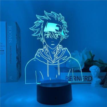 Imagem de Luz noturna LED 3D SK8 Rekis que muda de cor para crianças - yiweisai