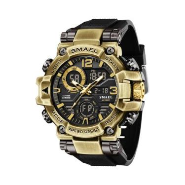 Imagem de Relógio Digital De Quartzo Estilo Militar Masculino Com Caixa De Liga 