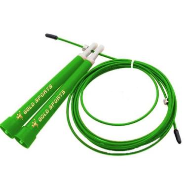 Imagem de Corda de Pular Gold Sport Electra II Com  Rolamento e Cabo de Aço  Rev