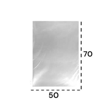 Imagem de 5 KG SACO PLÁSTICO BD 50x70 ESPESSURA 0,06 TRANSPARENTE - E A COSTA EM