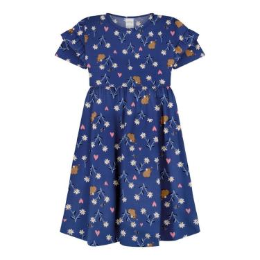 Imagem de Vestido Infantil Malha Capivara Alakazoo Ref. 19532-Feminino