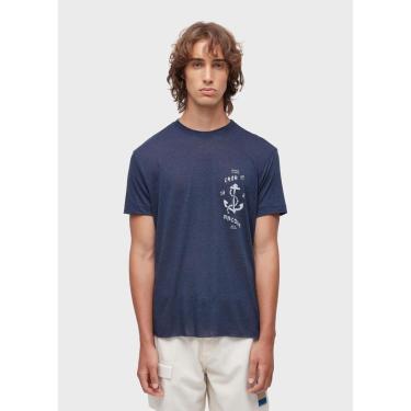 Imagem de T-shirt casa da ancora light linen mc OSKLEN-Masculino