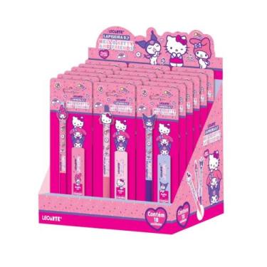 Imagem de Lapiseira 0.7 Com Grafite Hello Kitty e Amigos - Display c/ 18 Blister