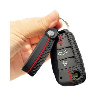 Imagem de Capa De Silicone Para Chave Remota De Carro Audi Para A6 A3 A4 A1 Q2 Q