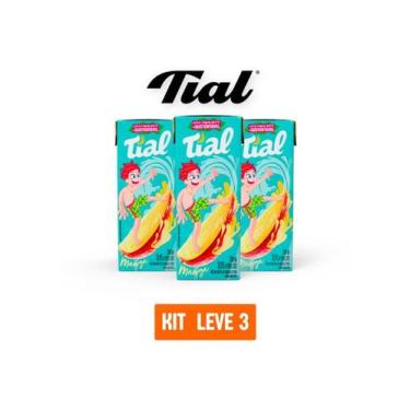 Imagem de Suco néctar tial kids manga 200ml - kit 3 unidades