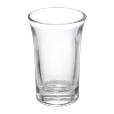 Imagem de Copo de Shot Dose Vidro Transparente Copinho para Cachaça Tequila Base