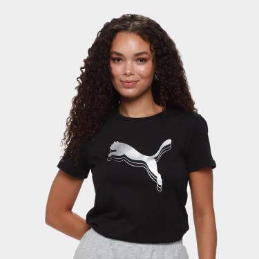 Imagem de Camiseta Puma Metallic Feminina-Feminino