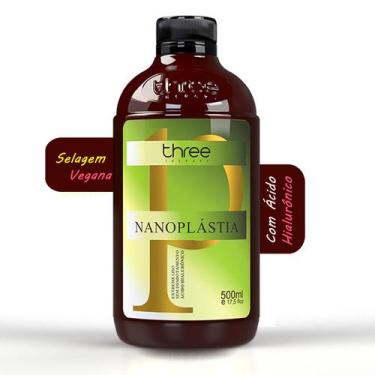 Imagem de Nanoplastia Selagem Capilar Sem Formol Pantovin 500ml Three Therapy