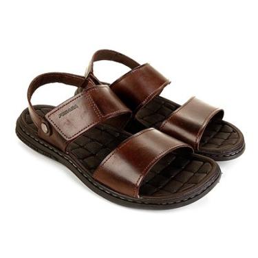 Imagem de Sandália Couro Pegada Nordeste Amortech Masculina-Masculino