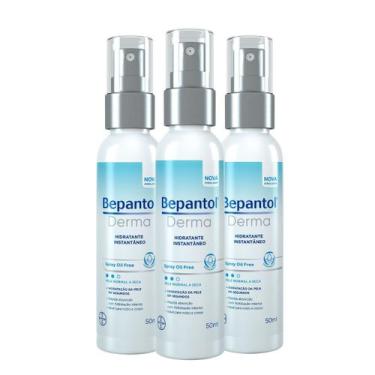 Imagem de Kit 3 Hidratantes Liquido Spray Oil Free Pró Vit B5 50ml Cada Bepantol