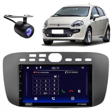 Imagem de Central Multimídia Automotiva Android Auto Fiat Punto 7 Touch Screen Capacitiva IPS Blu...