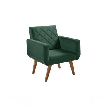 Imagem de Poltrona 1 Lugar Braço Anabelle Unidecor Verde