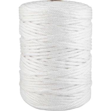 Imagem de Corda Multifilamento Trançada 6,0 Mm X 191 M, Branca, Vonder