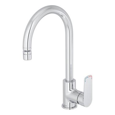 Imagem de Torneira Pia Cozinha Bica Alta Articulavel Cromada - Deca Cromada