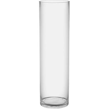 Imagem de VASO DECORATIVO ENFEITE PLANTA PLAIN VIDRO 70x20x20cm TRANSPARENTE