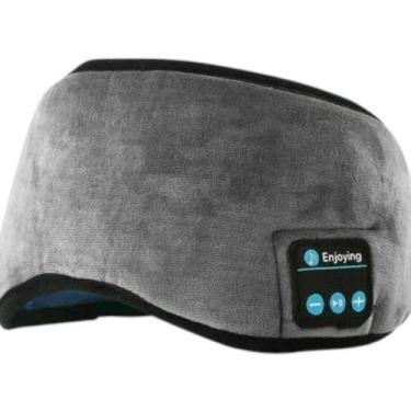Imagem de Mascara Para Dormir Tapa Olho Com Fone De Ouvido Bluetooth - GRUPO SHO