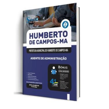 Imagem de Apostila Prefeitura de Humberto de Campos-MA - Agente de Administração