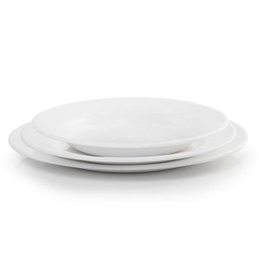 Imagem de Jogo de Jantar 12 peças Melamina Pozzani - Branco