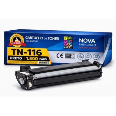 Imagem de Toner Compatível Com Brother Tn116 Tn-116 L1222 L1232 L1632 1.5k - Bes