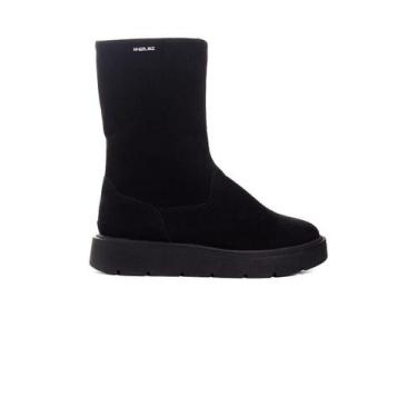 Imagem de Bota Feminina Quiz Forrada Pelos Inverno Preto, 35