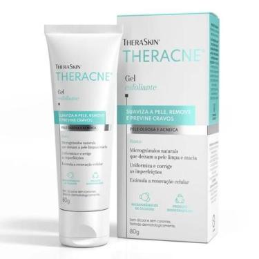 Imagem de Theracne gel esfoliante 80g remove e previne cravos - THERASKIN