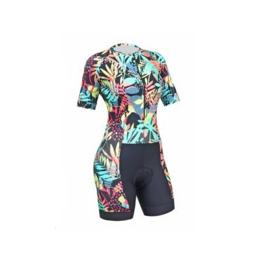 Imagem de Macaquinho de Ciclismo Feminino Márcio May Slim Fit Funny Winter, G