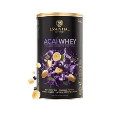 Imagem de Açaí Whey Protein  Hidrolisado Isolado  Essential  360g Sabor Açaí Com