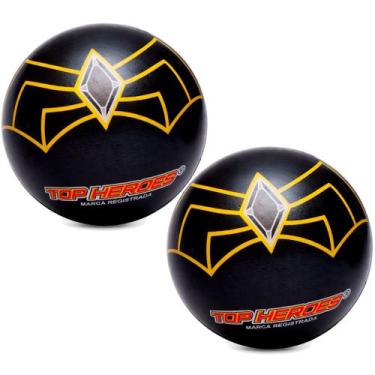Imagem de 2 Bola de Leite Mask Hero Batma Infantil Vinil Super Heróis - IMPORTUD