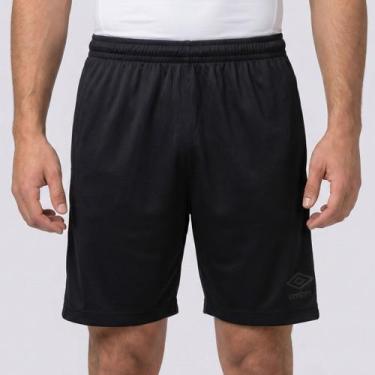 Imagem de Calção Umbro Legacy Field Preto, GG