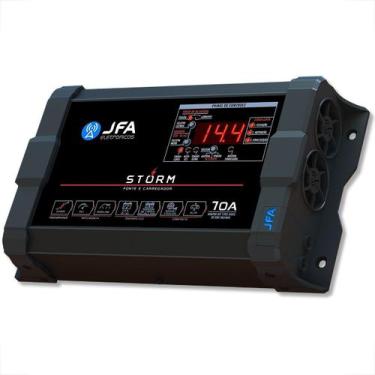 Imagem de Fonte carregador automotivo jfa 70a amperes storm plus sistema intelig