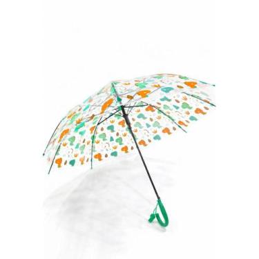 Imagem de Guarda-Chuva Infantil Dinossauro - Verde Escuro - Quanhe